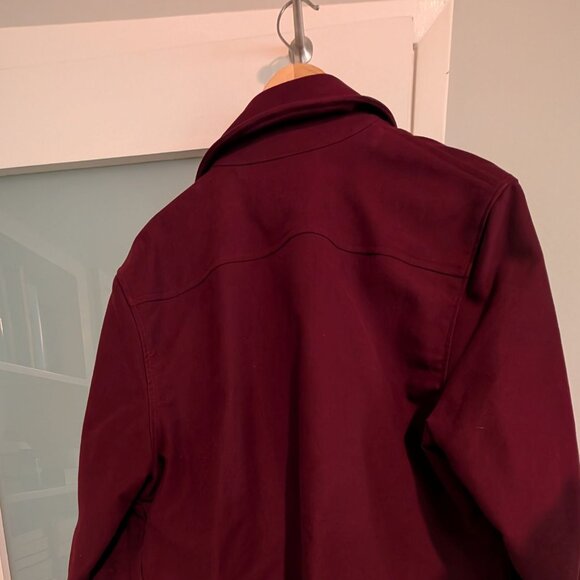 SIGNATURE INNOVATION GROUP burgundy men's fall-weather jacket, size XL-- VG cond - Picture 9 of 10